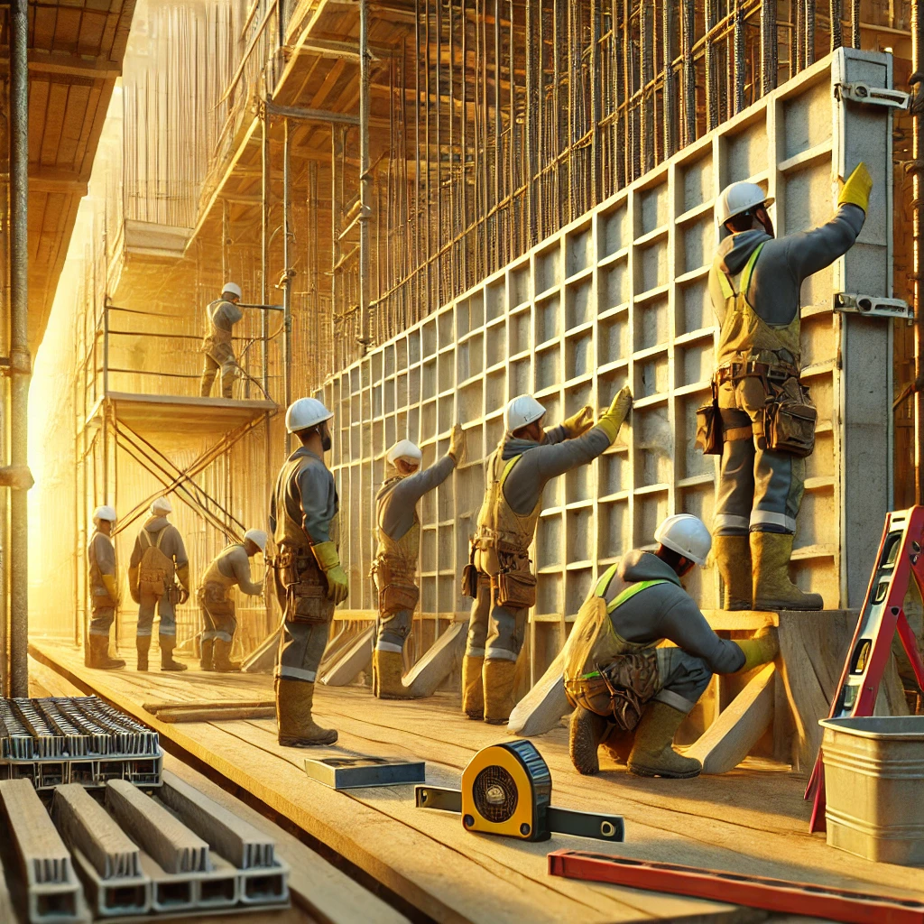 Introduction to Formwork (Panel Wall, Decking & Column Formwork)